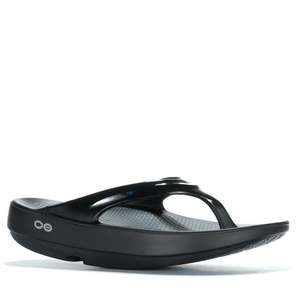 Womens Sandals: Oofos OOlala Black