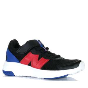 New Balance Kids 578v1 Bungee Lace PT578AB Black/Navy
