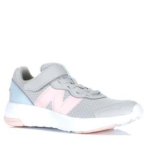 New Balance Kids 578v1 Bungee Lace PT578AC Grey/Pink