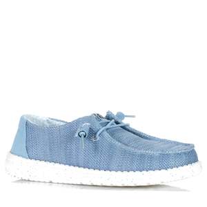 Hey Dude Womens Wendy Stretch Mesh Blue Breeze