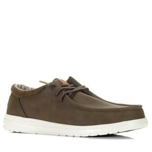 Hey Dude: Hey Dude Mens Paul Classic Brown
