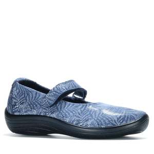 Womens Wide Fit: Arcopedico Estrela Palm Navy