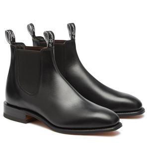 Mens Wide Fit Boots: R.M. Williams Comfort Craftsman H Width Black