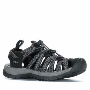 Womens Sandals: Keen Women's Whisper Black/Steel Grey