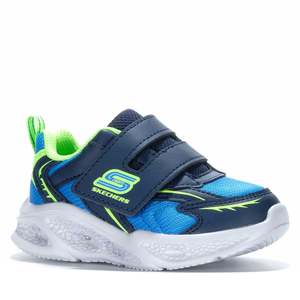 Skechers Infants' S-Lights: Meteor-Lights - Glow Spike Navy 4014