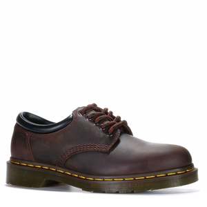 Dr Martens: Dr Martens 8053 5 Eye Shoe Dark Brown