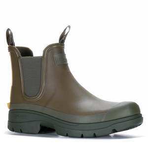 Unisex Boots: Barbour Nimbus Chelsea Wellingtons Olive/Ochre