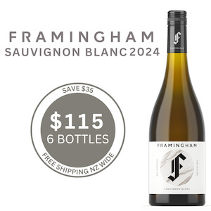 Special Release Packs: 2024 Framingham Sauvignon Blanc - Case of Six - Save $35