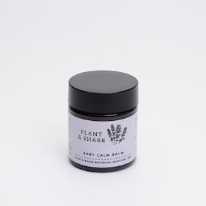 Baby: Baby calm balm by Plant and Share made in Pigeon Valley, New Zealand