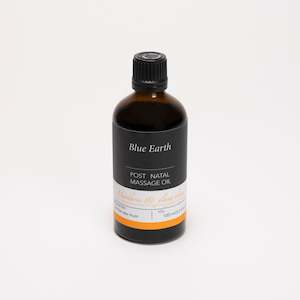Relaxation: Post natal massage oil by Blue Earth made in Mount Somers, Aotearoa