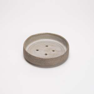Soap dish by Thea Ceramics made on Waiheke Island, Aotearoa