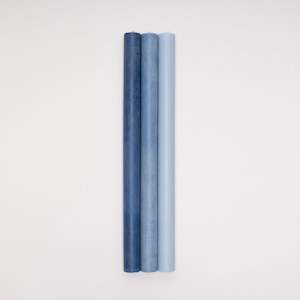 Under 50: 3-pack of taper candles by Kind Candle Co. made in Tutukaka, Aotearoa, five colourways