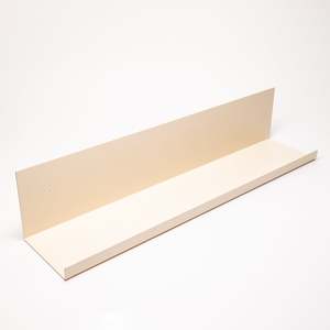 All: Powdercoated aluminium shelf made in Christchurch, New Zealand