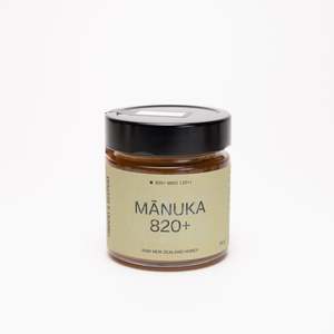 All: Mānuka 820+ honey by Finders & Keepers made in Windwhistle, Aotearoa
