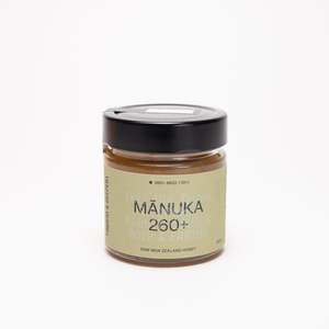 Mānuka 260+ honey by Finders & Keepers made in Windwhistle, Aotearoa