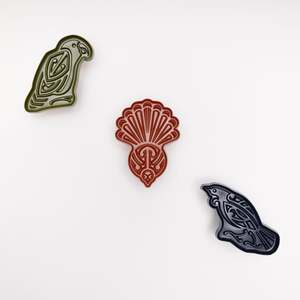 Kuki cutter made in Kirikiriroa, Aotearoa, thirteen designs