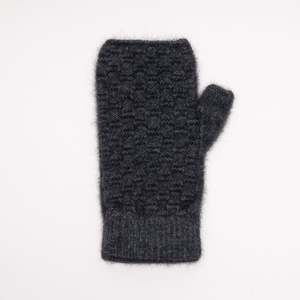 Under 50: Possum merino fingerless mittens made in Pukekohe, New Zealand, two colours