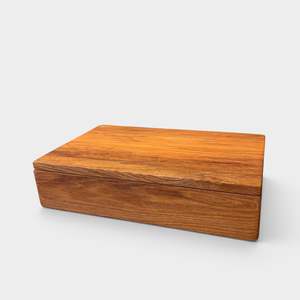 Rimu jewellery box made by Steve Marcham in Ōtautahi, Aotearoa