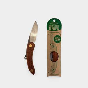 All: Mini mahogany peasant knife by Svord made in Waiuku, New Zealand