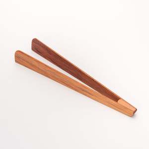 Under 100: Rimu kitchen tongs made in Hokitika, New Zealand