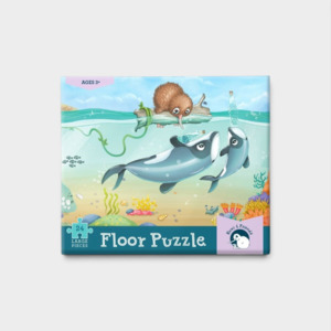 Kids: Kuwi the Kiwi floor puzzle by Kat Quin
