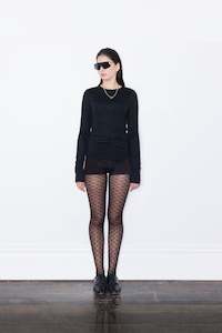 View All: LONG SLEEVE TEE - BLACK