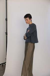 Knits Sweaters: Doll's Jumper - Shadow Grey