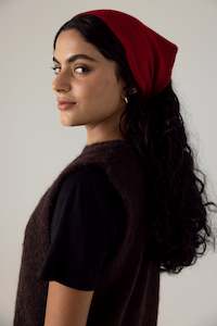 Daisy Scarf - Cherry