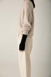 Sibling Fingerless Gloves: Fingerless Gloves - Black