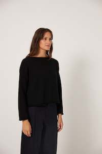 Sibling Dollsjumper: Doll's Jumper - Black