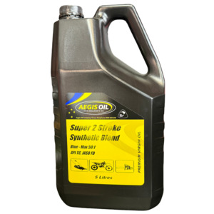 Aegis Super 2 Stroke Synthetic Blend 5 Litre