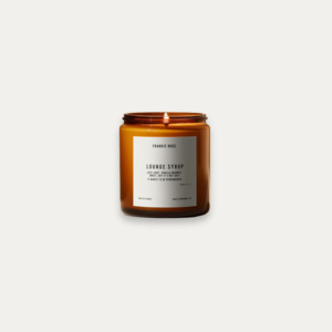 Candle: LOUNGE SYRUP — BURN NO. 1