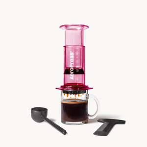 AeroPress Coffee Maker - Pink Edition