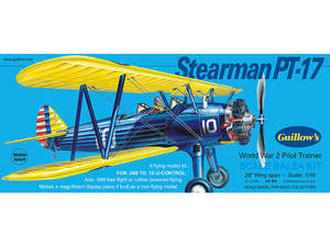 Balsa Models: Guillows Stearman PT17