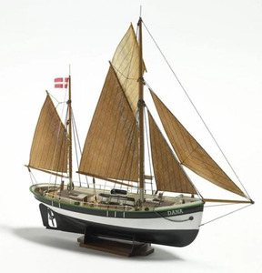 Wooden Boats: Billing Boats 1:60 Dana Fishing Boat Beginner Build