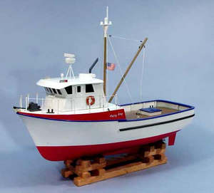 Wooden Boats: Dumas 24"Jolly Jay Fishing Trawler