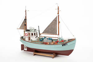 Wooden Boats: Billing Boats Havmagen Fishing Boat 1:30