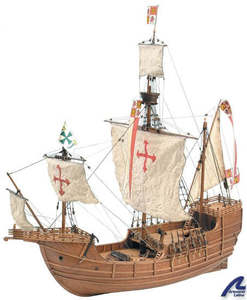 Wooden Sailing Ships: Artesania Latina Santa Maria 1492