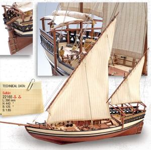 Wooden Sailing Ships: Artesania Latina Sultan Arab Dhow