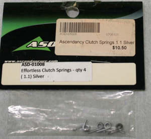 Clutch Shoes Springs: Ascendancy Clutch Springs 1.1 Silver