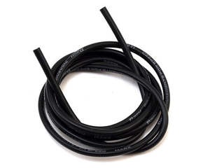 Connectors Plugs Wire: Dash 14AWG wire 1m Black