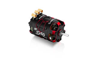 Car Brushless Motors: Hobbywing 30401135 XeRun D10-10.5T Drift Spec Brushless Motor- Passion Red