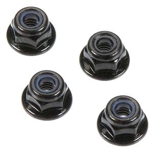 Wheel Nuts: AR708001 Flange Lock Nuts 4mm (4)