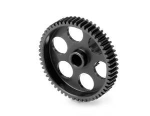 64 Pitch Spur Gear: HUDY: HUDY ALU ULTRA-LIGHT PINION GEAR - HARD COATED - 47T / 64