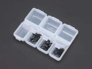 Bags Cases: Yokomo YC-10A Parts Case, 90x70x17mm (3pcs)