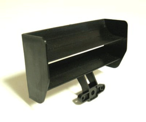 Wings: TRG F1 1/10 Rear Wing Black