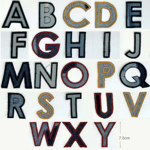 DIY Iron-on WordKit: Simple Denim