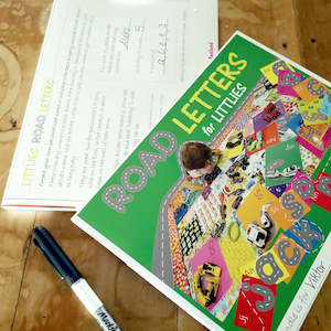 Print: Littlie ROAD Letters x7