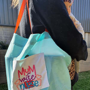 DIY Embroidered Patch Pocket Kit