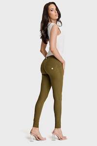 WRUP Fashion - Mid Rise - Full Length - Military Green